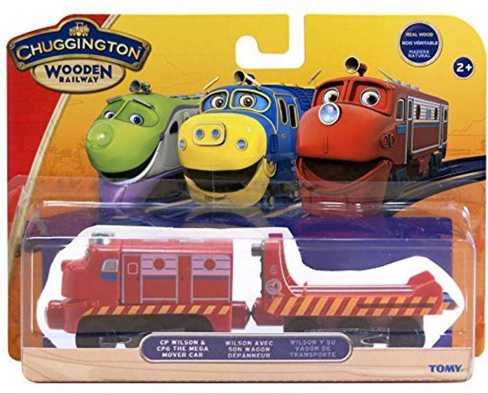Chuggington Wooden Railway Wilson And Mega Mover Vehicle