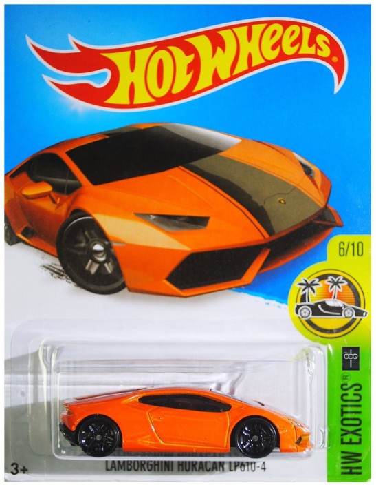 Orange 2014 Hot Wheels Hw City Lamborghini Veneno by Mattel