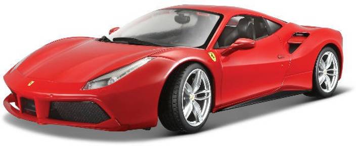 Bburago Ferrari 488 Gtb 1 24 Diecast Model Car