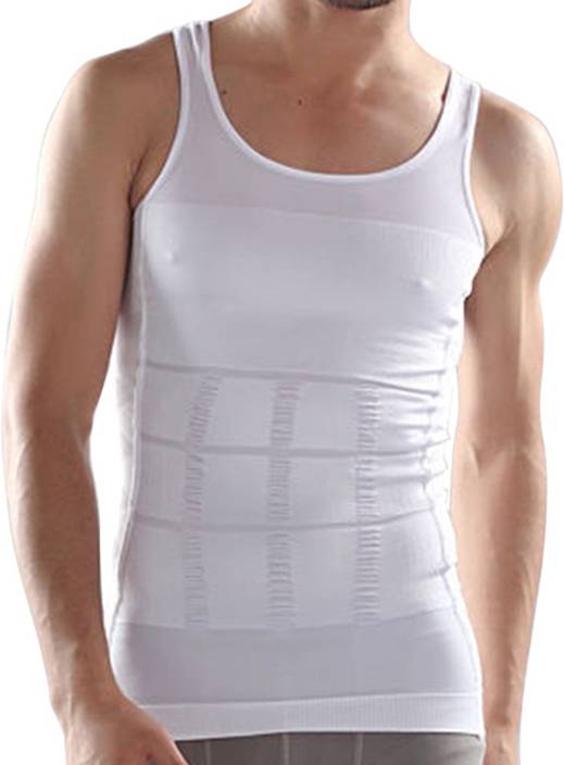 Laceandme Slimming Tummy Tucker Undershirt Men's Shapewear Buy White
