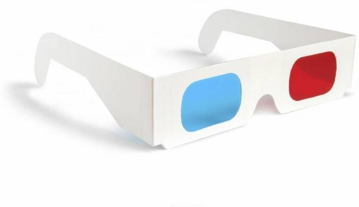 3ds Paper Anaglyph Red Blue 3d Glasses Video Glasses