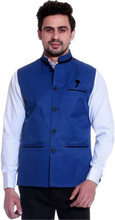 BIS Creations Solid Men's Waistcoat