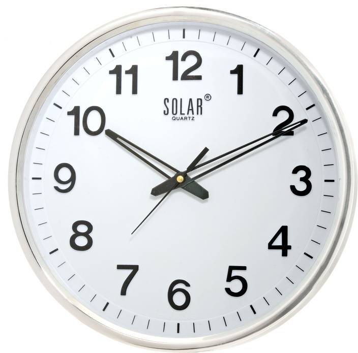 Solar Analog 31 cm Dia Wall Clock Price in India Buy Solar Analog 31