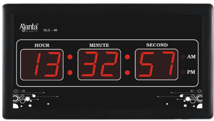 how to set time in ajanta digital watch