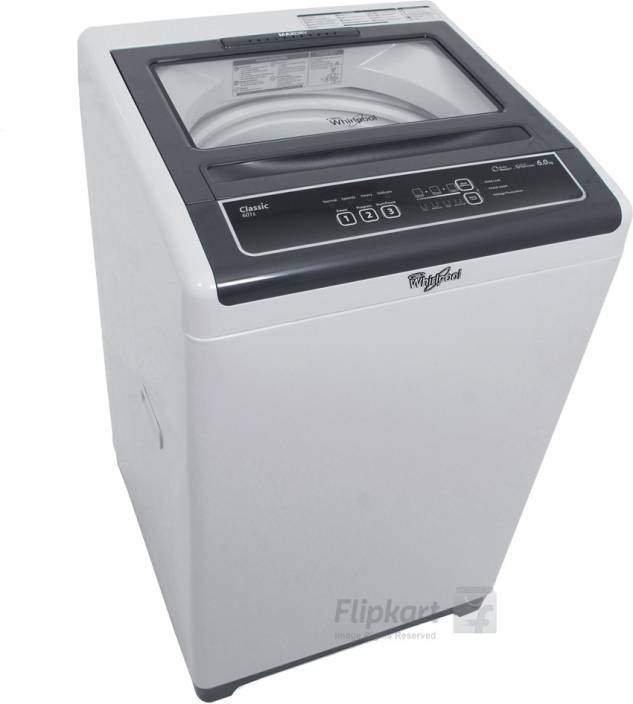 Whirlpool 6 Kg Fully Automatic Top Load Washing Machine Grey Price In India Buy Whirlpool 6 Kg 3660