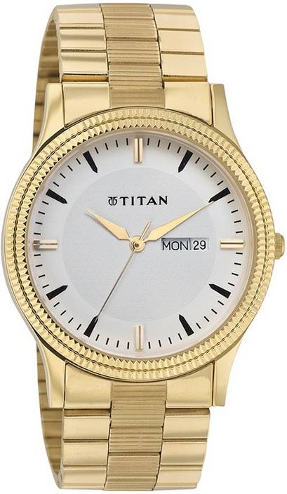 Gold Plated Watches Mens Titan Watch Collection
