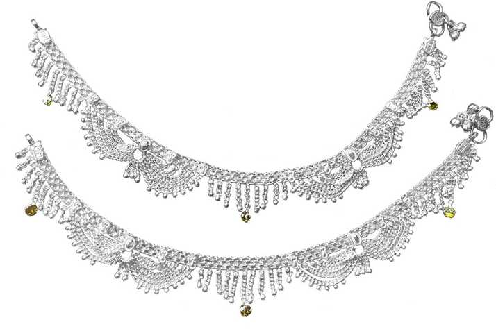Gupta Payals Parda Gppa01 Silver Anklet Price In India Buy Gupta Payals Parda Gppa01 Silver Anklet Online At Best Prices In India Flipkart Com