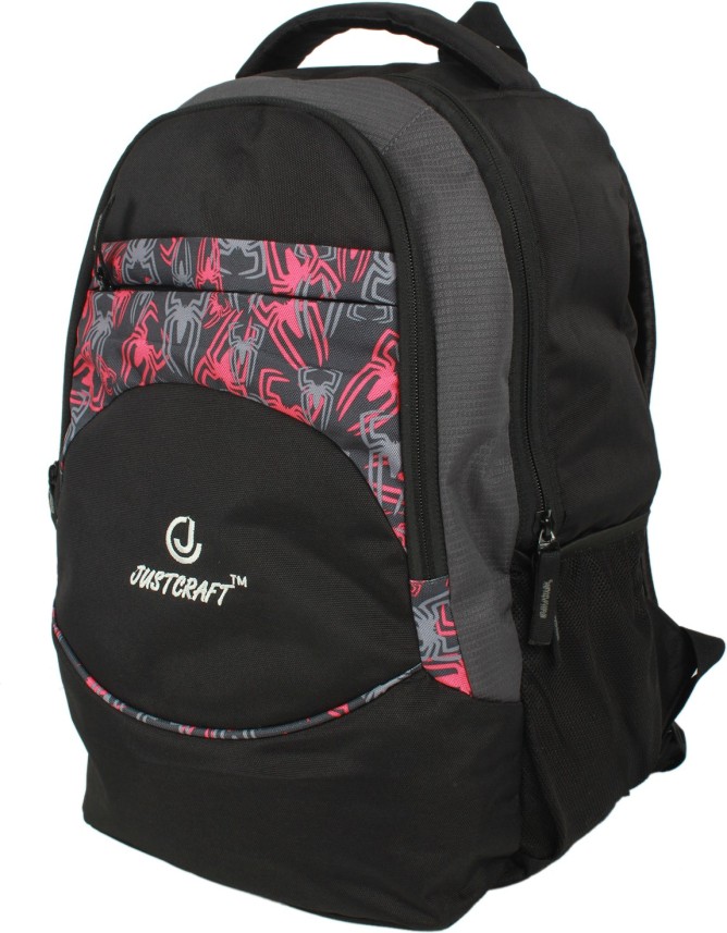 black backpacks from pink