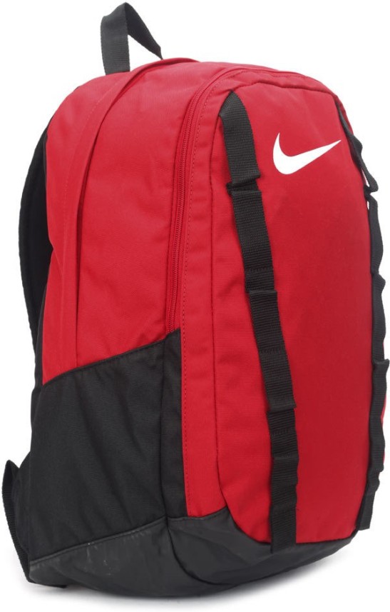 nike backpack black and red