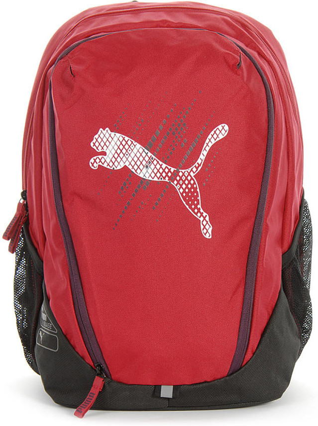 puma red echo backpack