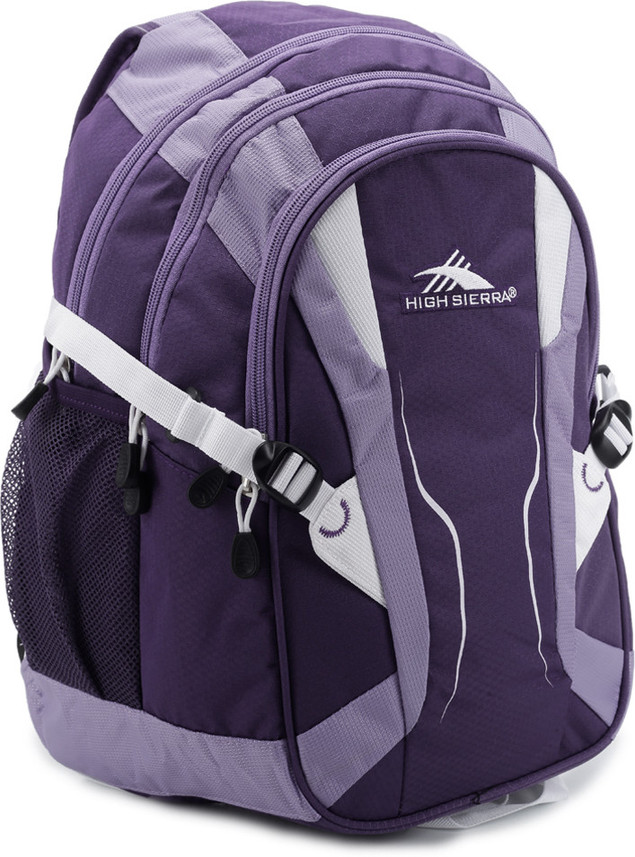 high sierra backpack purple