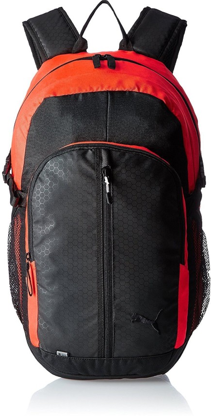 puma unisex red apex laptop backpack