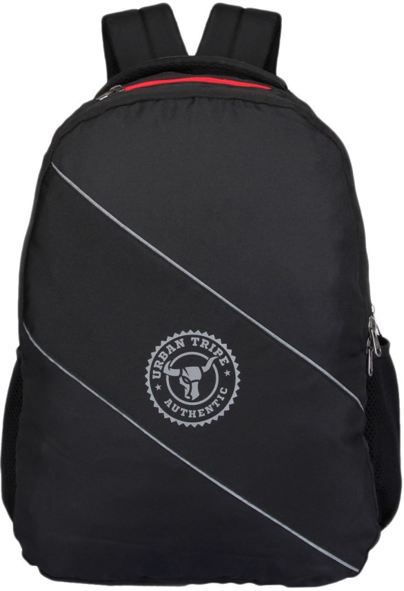 urban tribe black laptop backpack