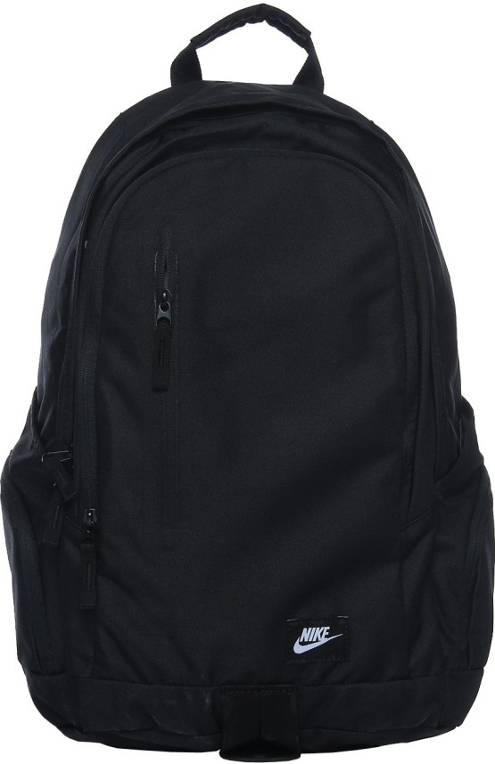 nike blue just do it logo mini backpack