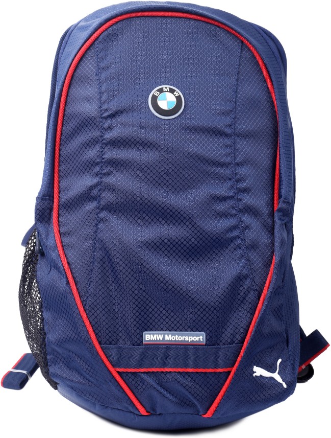 puma bmw motorsport backpack blue