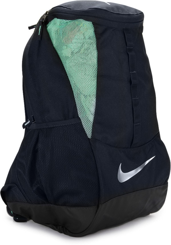 nike backpack black and green