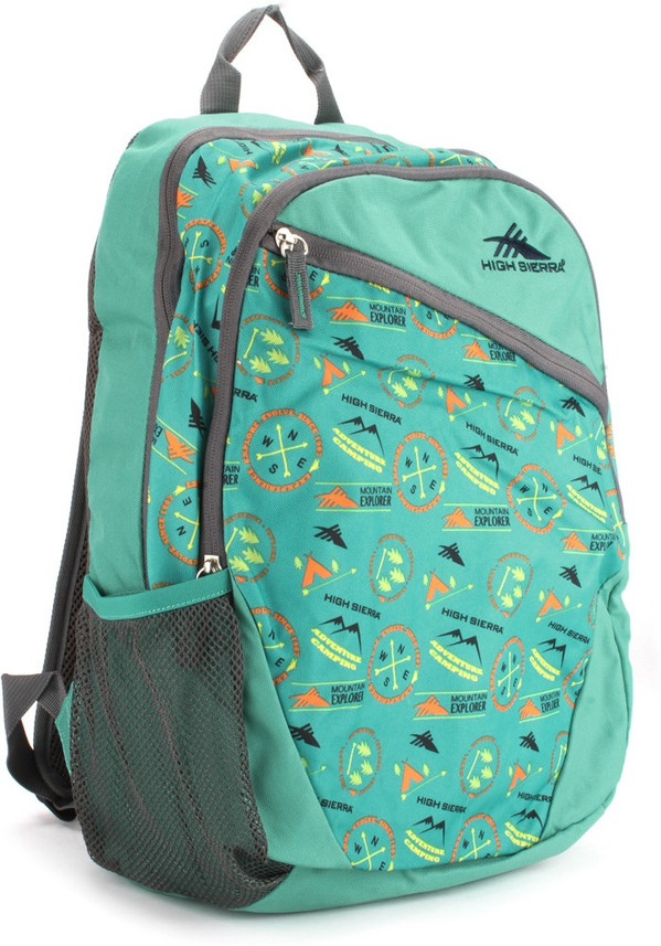 high sierra backpack green