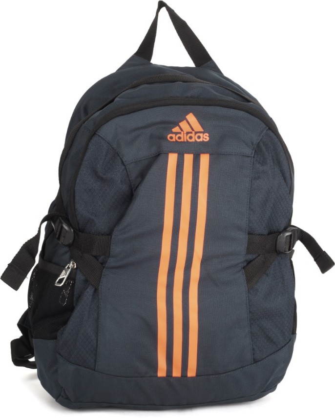 blue and orange adidas backpack