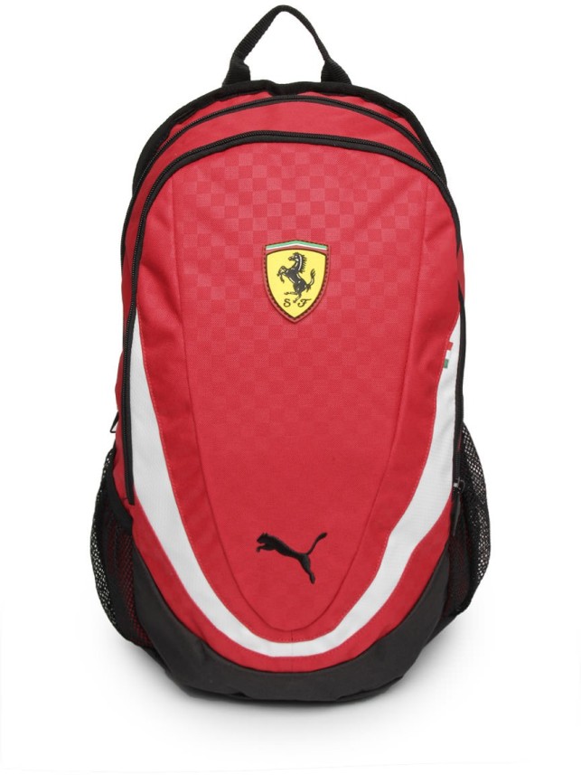 Puma Ferrari Replica Large Backpack Red 