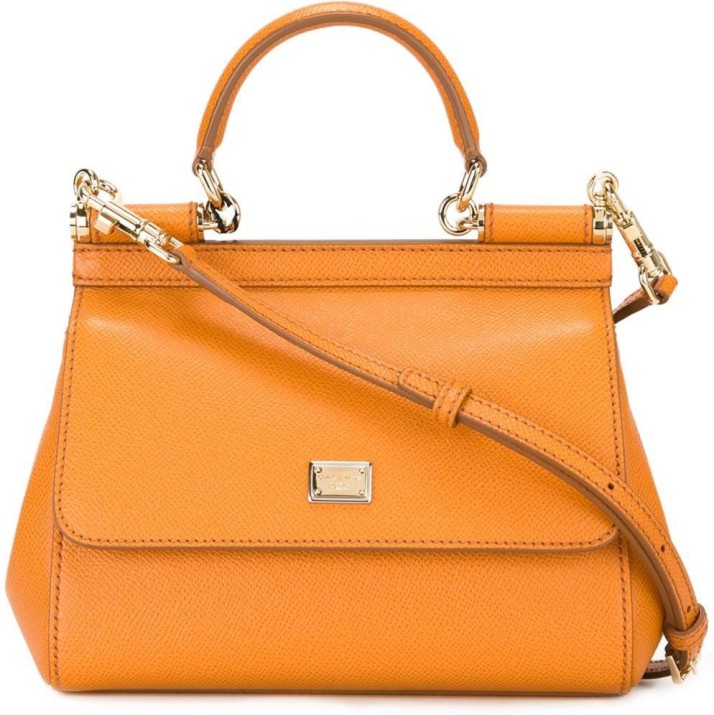 GABBANA Women Orange Shoulder Bag 