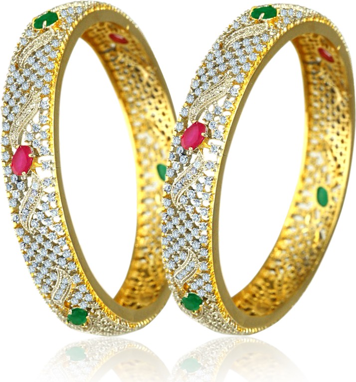 american diamond bangles flipkart