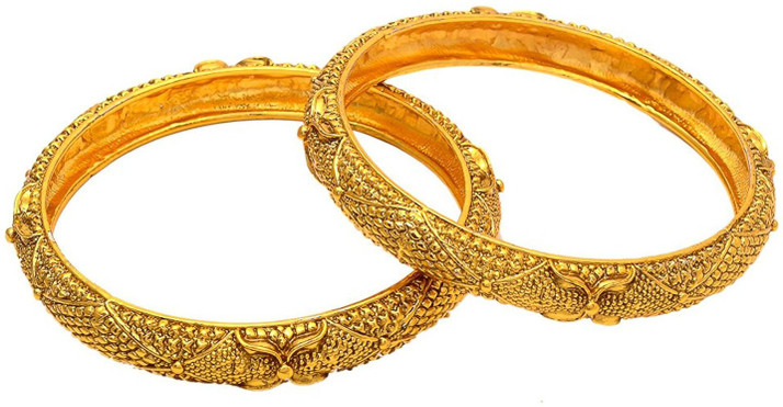 GEODE DELIGHT Alloy Gold-plated Bangle 