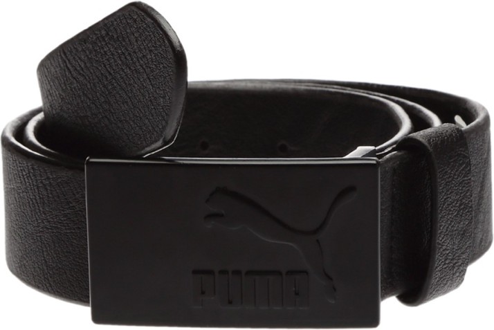Puma Men \u0026 Women Black Genuine Leather 