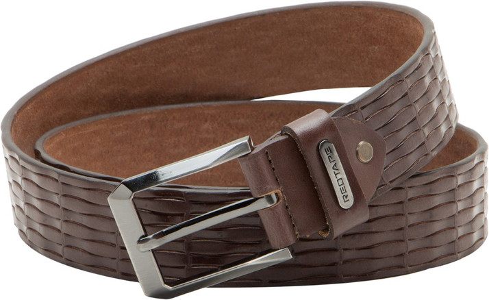 RED TAPE Men Casual Brown Genuine 