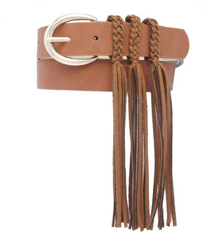 MODA Women Brown Artificial Leather Belt Cognac - Price in India | Flipkart.com