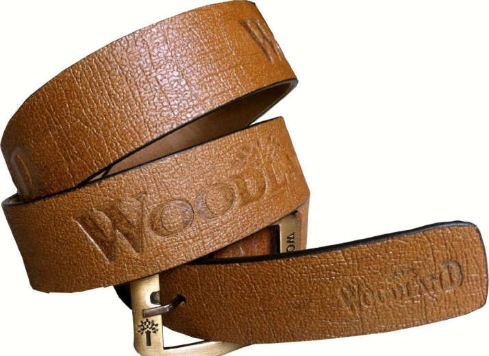 WOODLAND Men Brown Artificial Leather 