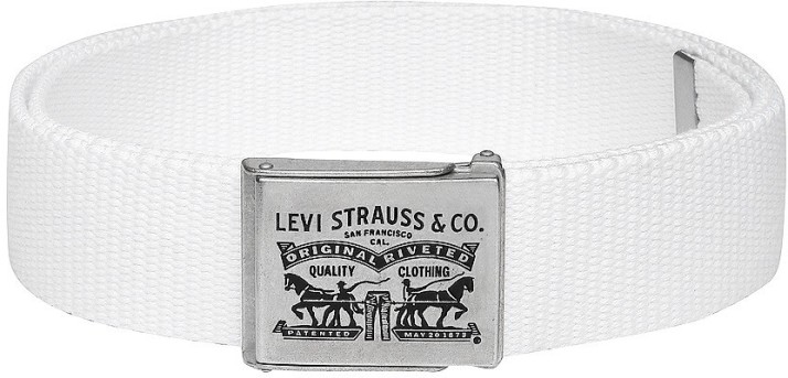 levis canvas belt