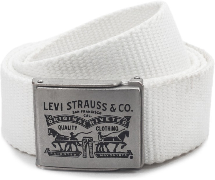 levis canvas belt