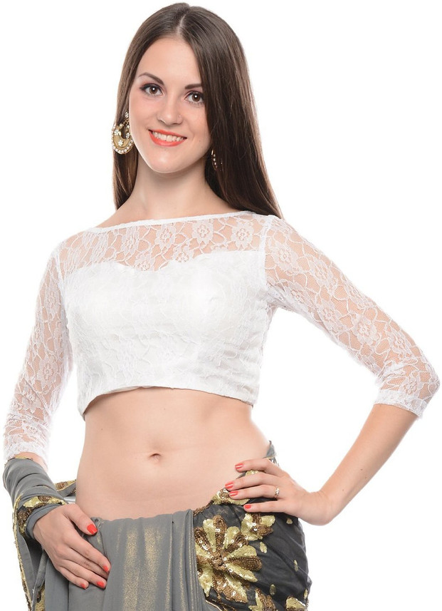 Chunri Boat Neck Women Blouse - Buy 