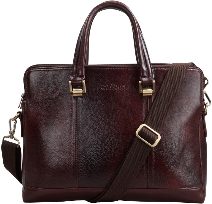 pure leather bags for men