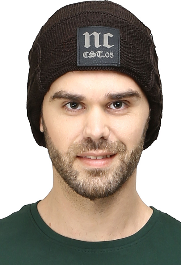 FabSeasons Woven Skull \u0026 Beanie Cap 