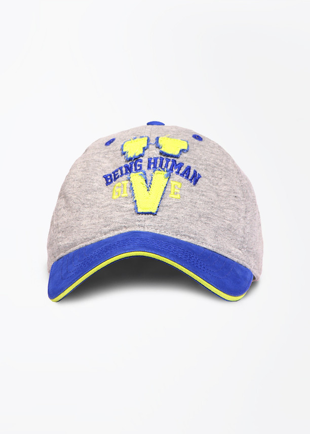 BEING HUMAN Printed Cap - Buy BLUE/GREY 