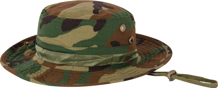 Olive Planet Printed Boonie Hat Cap 