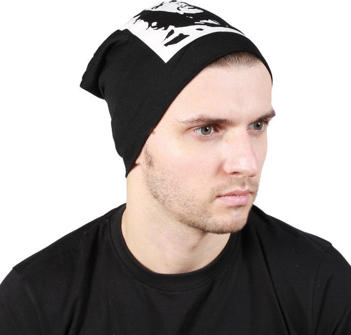 Noise Che Guevara Beanie- Black Printed 