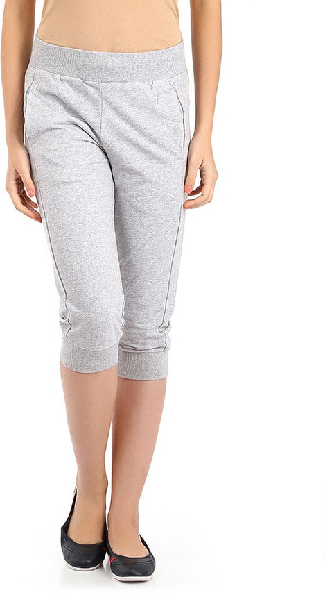 PUMA ESS Capri Sweat Pants W Women Grey 
