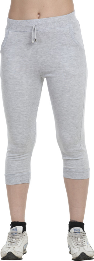Buy Grey Lango Active Women Grey Capri 