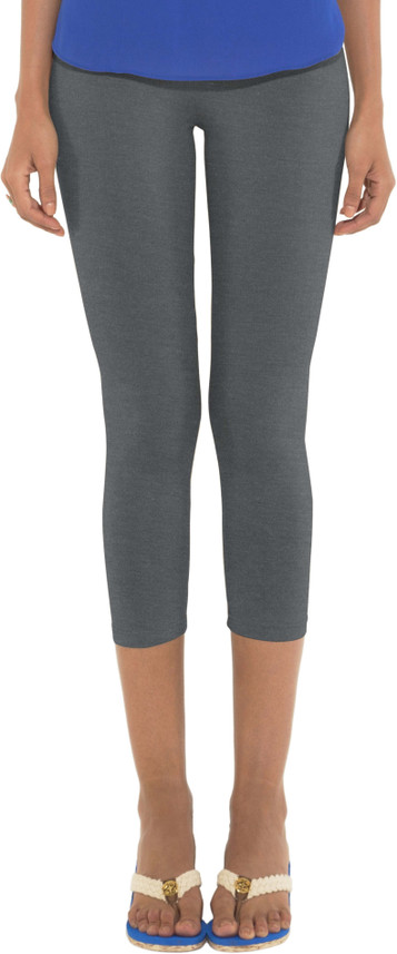 GO COLORS Capri Women Grey Capri - Buy 