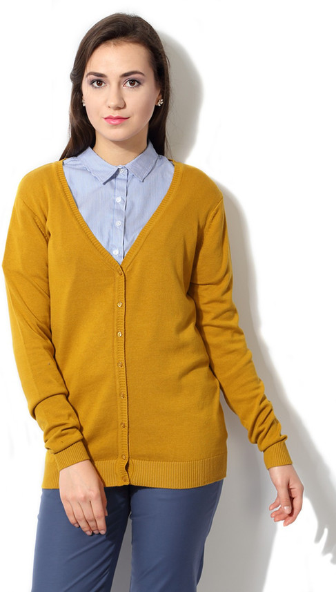 VAN HEUSEN Women Button Cardigan Price 