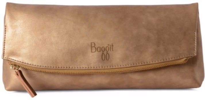 baggit golden clutch