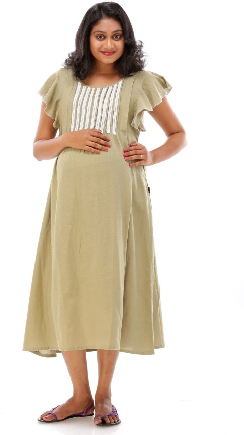 flipkart maternity dresses