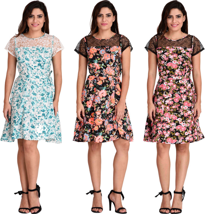 flipkart a line dress