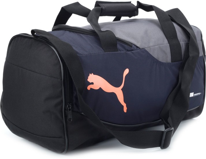 puma gym bag grey