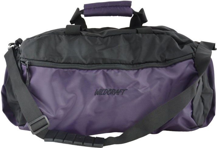 wildcraft shuttle travel duffle bag blue