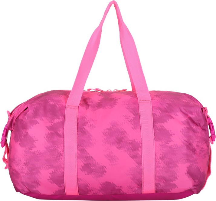 pink workout bag