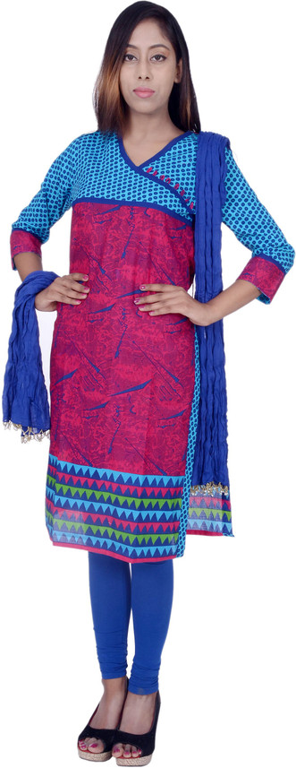 Pink Rama Women Kurta and Leggings 