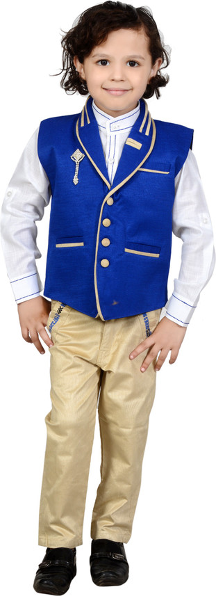 J.D.Creation Boys Shirt, Waistcoat and 